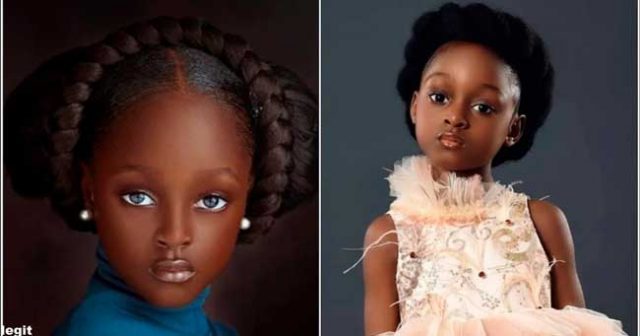 Най-красивото момиче от Нигерия стана успешен модел